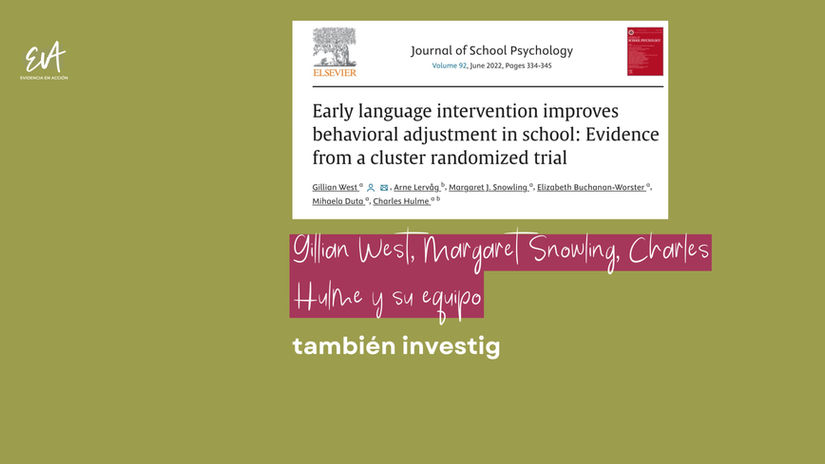 Lenguaje oral y comportamiento (Parte 1)